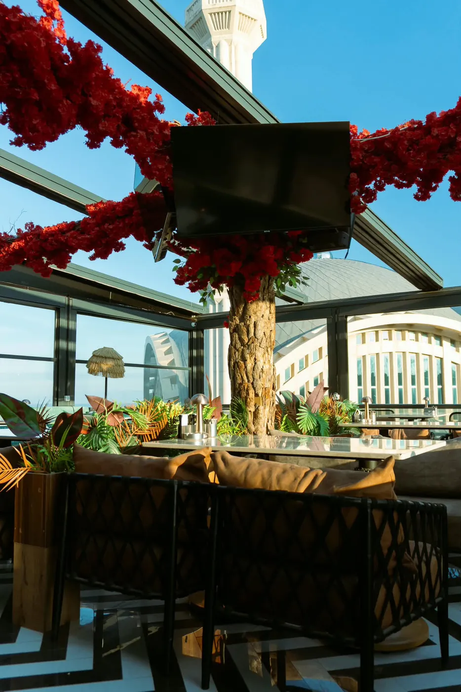 Lounge oturma alanı